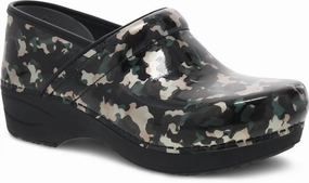 Comfort Arch Cushion Quick Slip-On Sandals Women's Professional Clog In Camo Suede