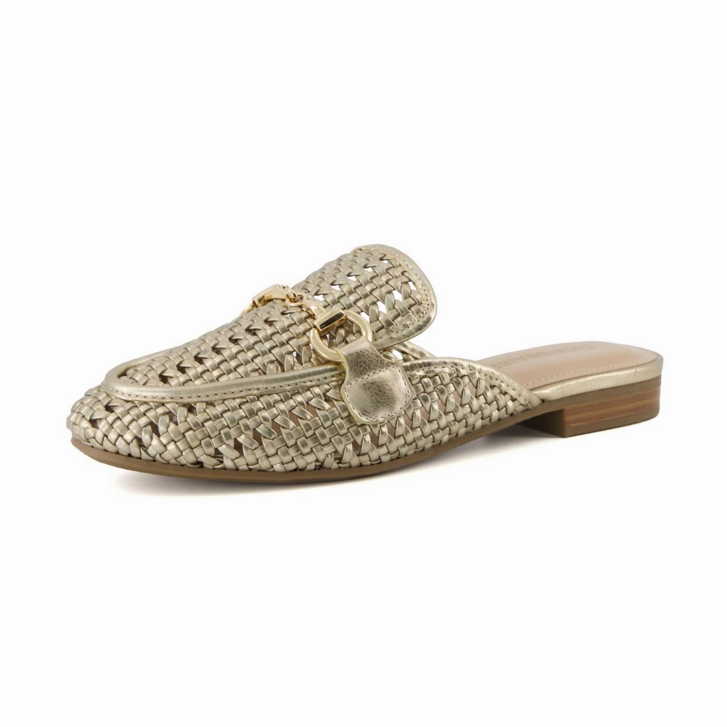 Women's Yoga Slip On Mule In Gold Lightweight Mesh lightweight foam