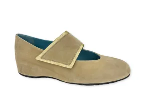 Women's Abra Mary Jane Wedge In Beige Sporty Footwear for Vacation