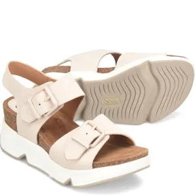 Women's Castello Sandal In Tapioca Grey Summer Vibes Gladiator Style