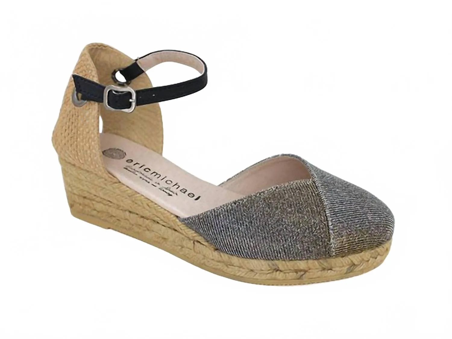 Women's Copa Espadrille In Metal Trendy Footwear Design Urban Edge