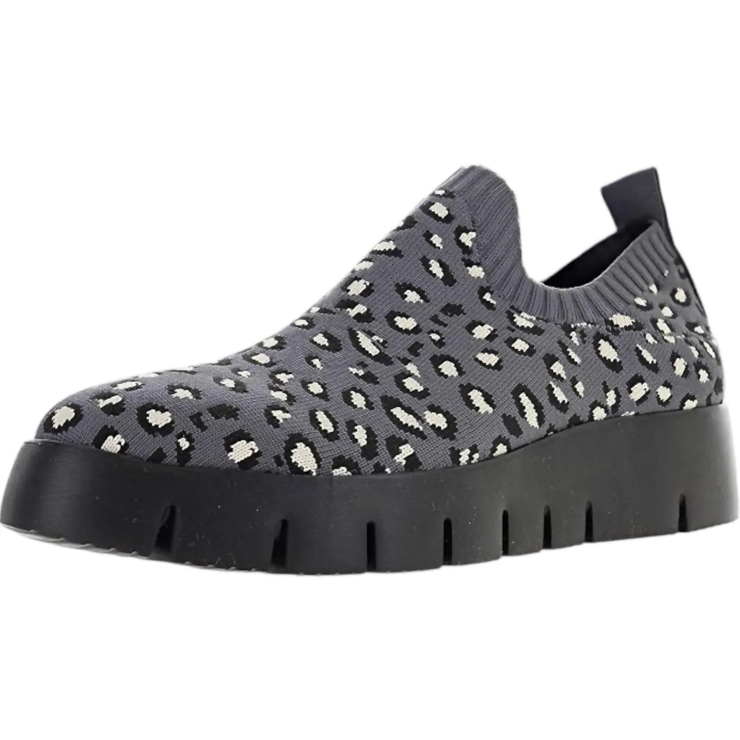 Women's Fx Luna Wedge Heels In Dark Gray/wild Dots Recycled Plastic Construction