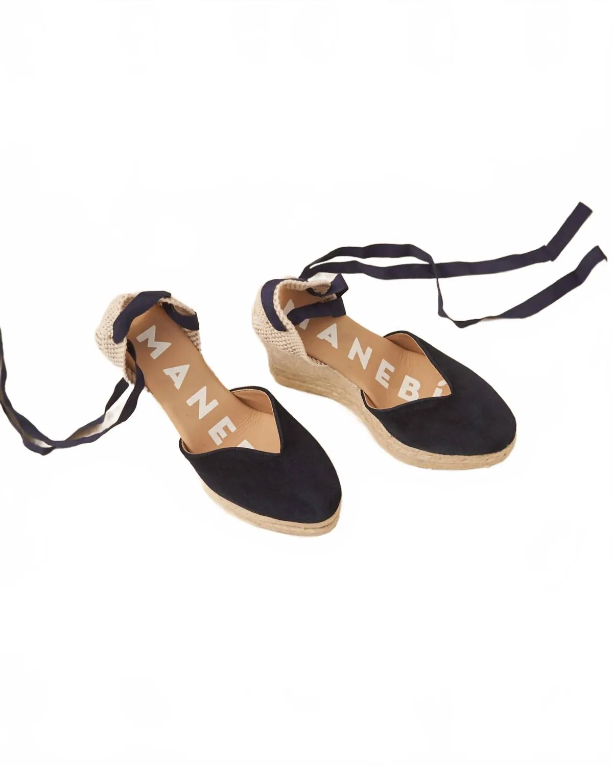 Chic Sandals for Every Day Women's Heart Shaped Espadrilles In Patriot Blue
