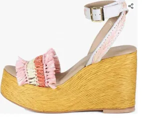 Trendy Footwear Women's Muddie Water Wedge Sandals In Multi-Colored