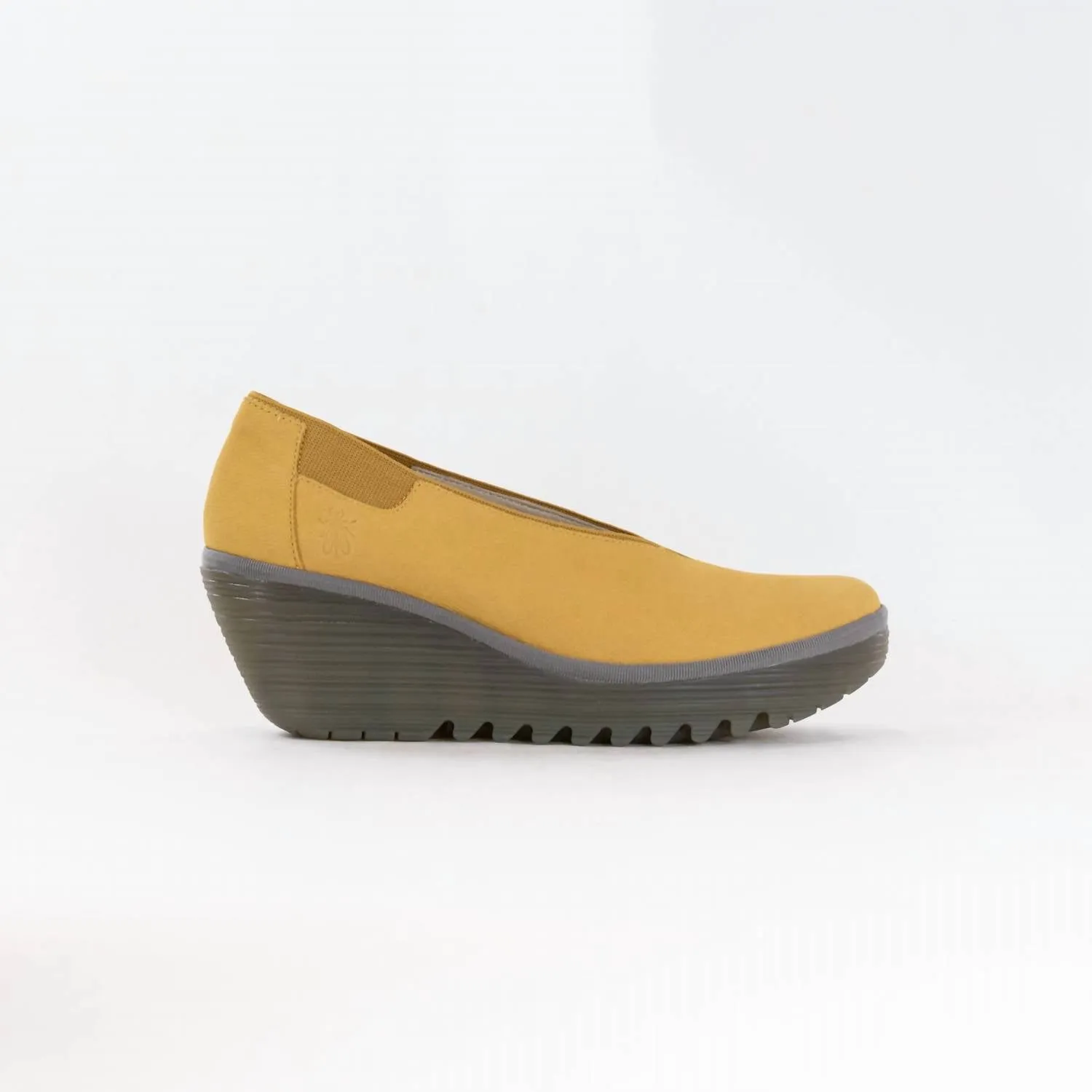 Breathable Design Women's Wedge Heeled Shoes In Bumblebee