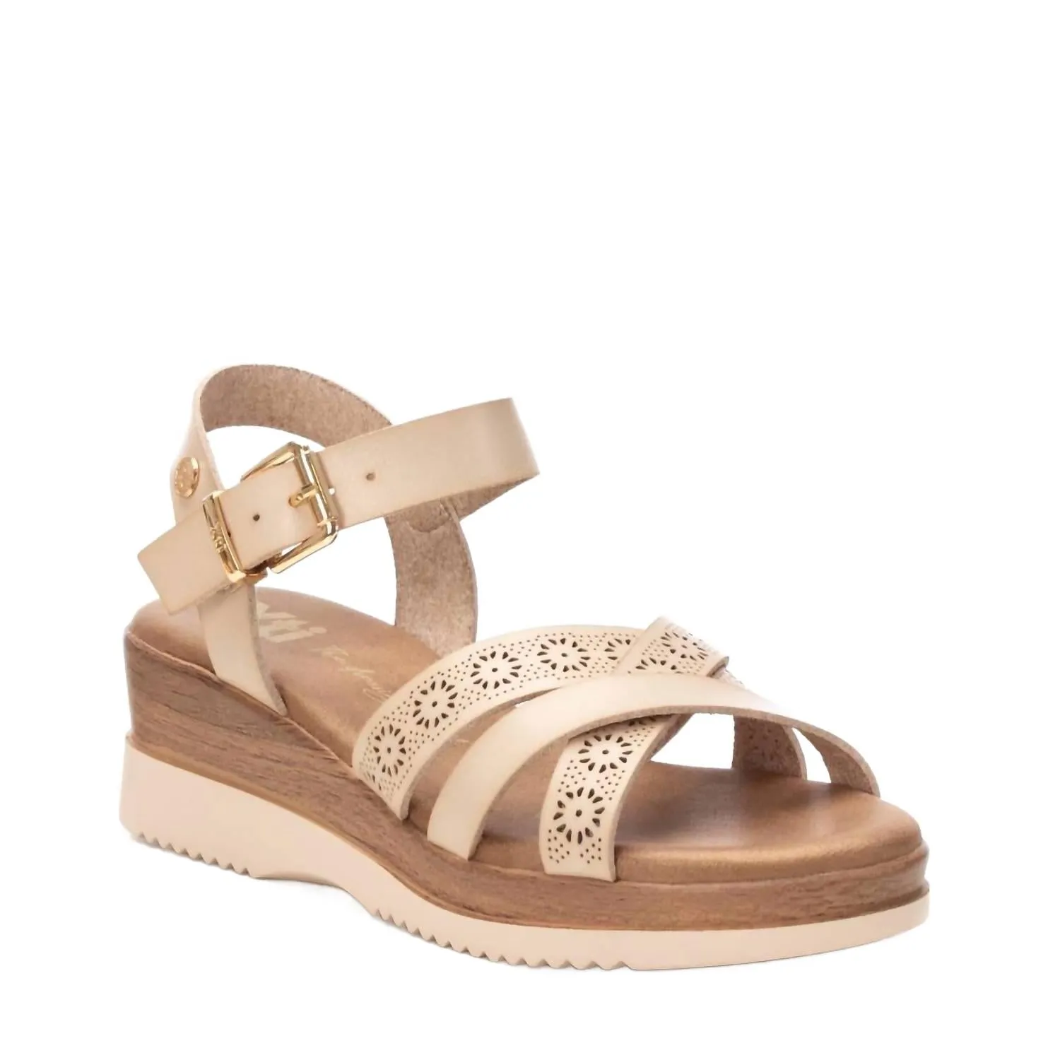 Airy Vibe Women's Wedge Sandals In Ice