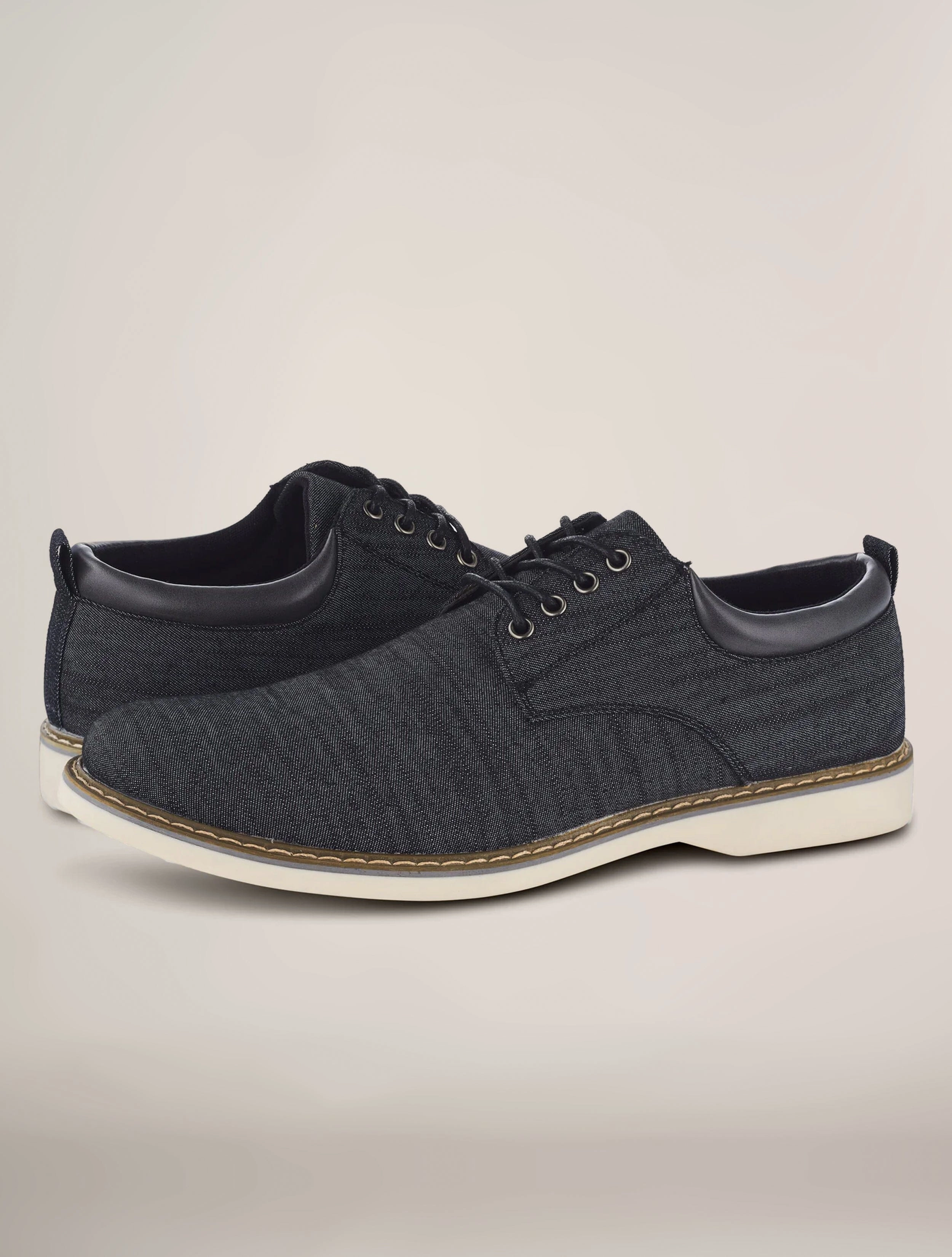 Men's Chambray Oxford Shoes Eye Draw