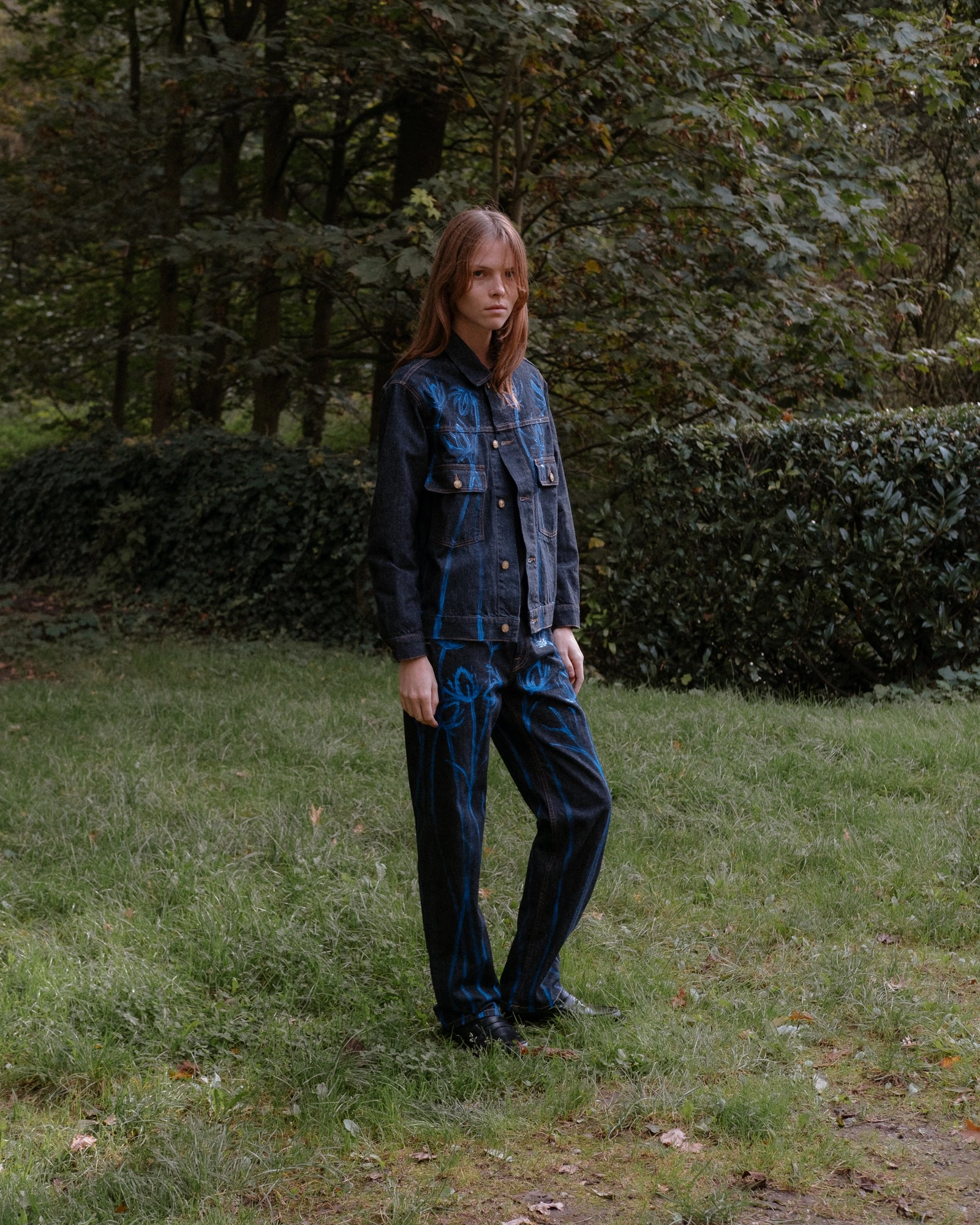 x Katie Tomlinson ? Type Dust Jacket Selvedge StretchMaterial Recycled Polyester Blend