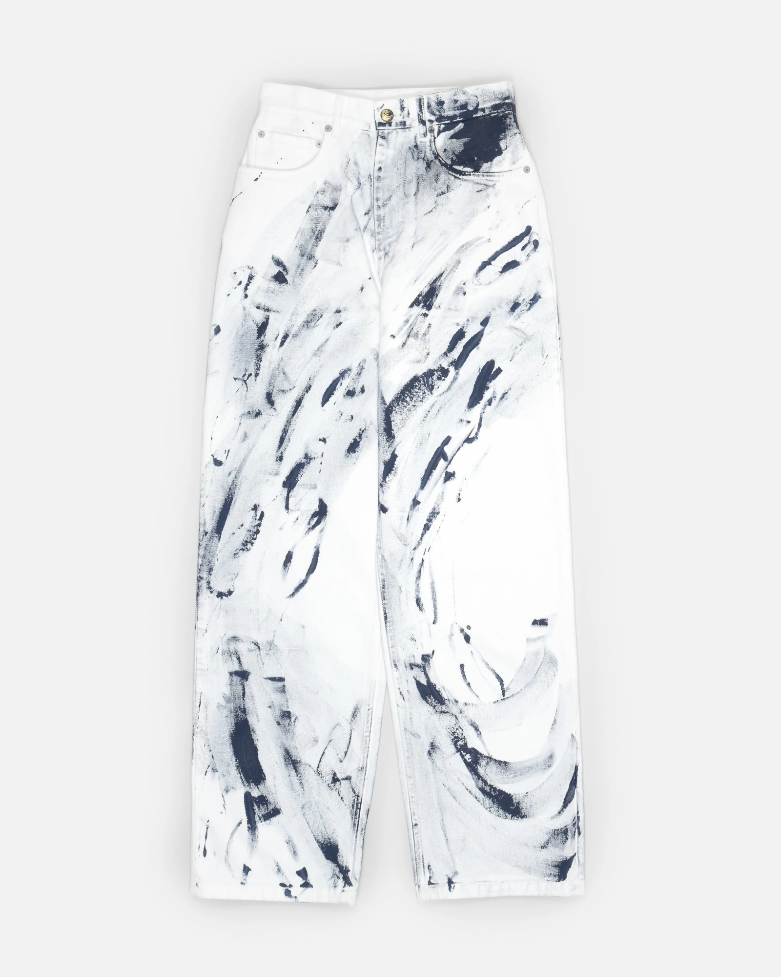 x Katie Tomlinson ? Zoe White Denim Layer-Friendly Fit Universal Fit System