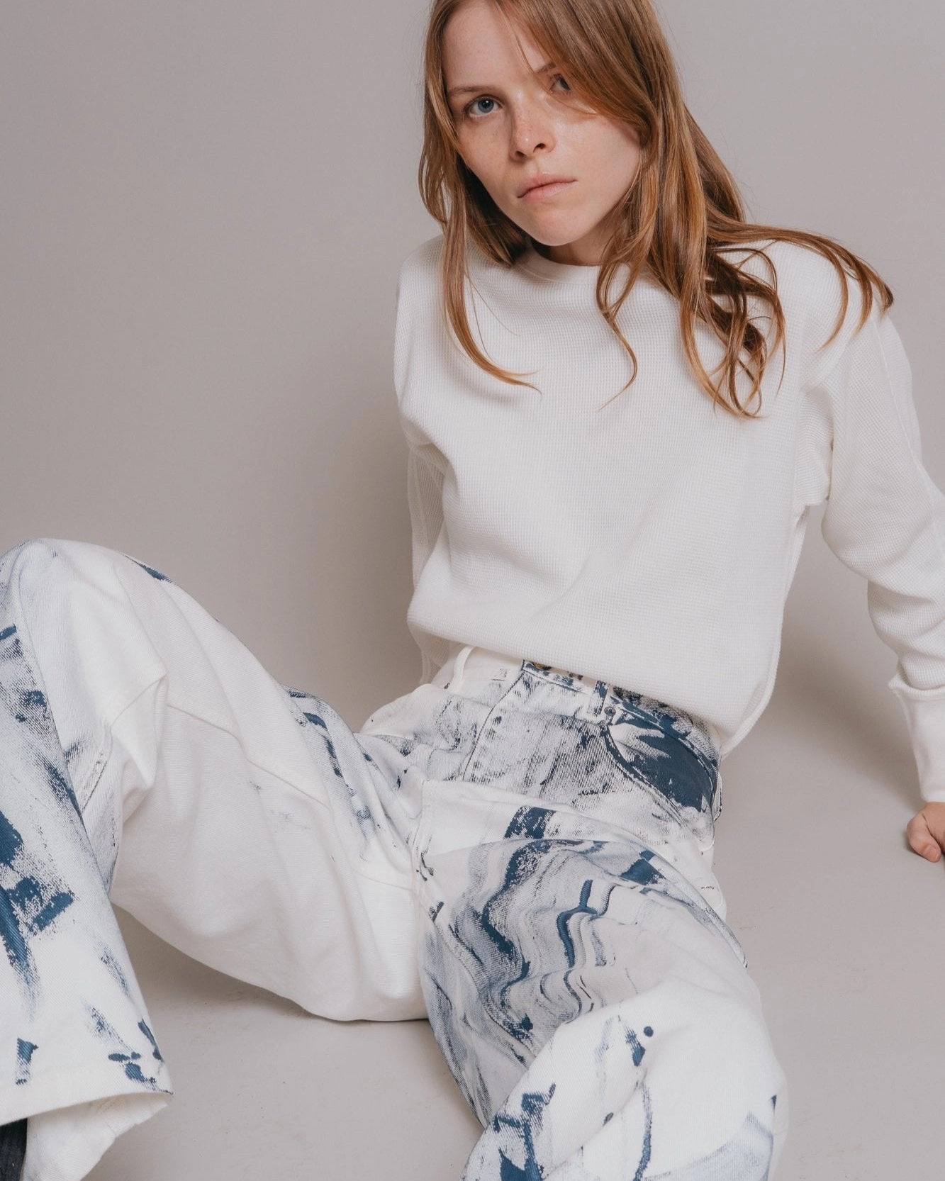 Slim Silhouette x Katie Tomlinson ? Zoe White Denim