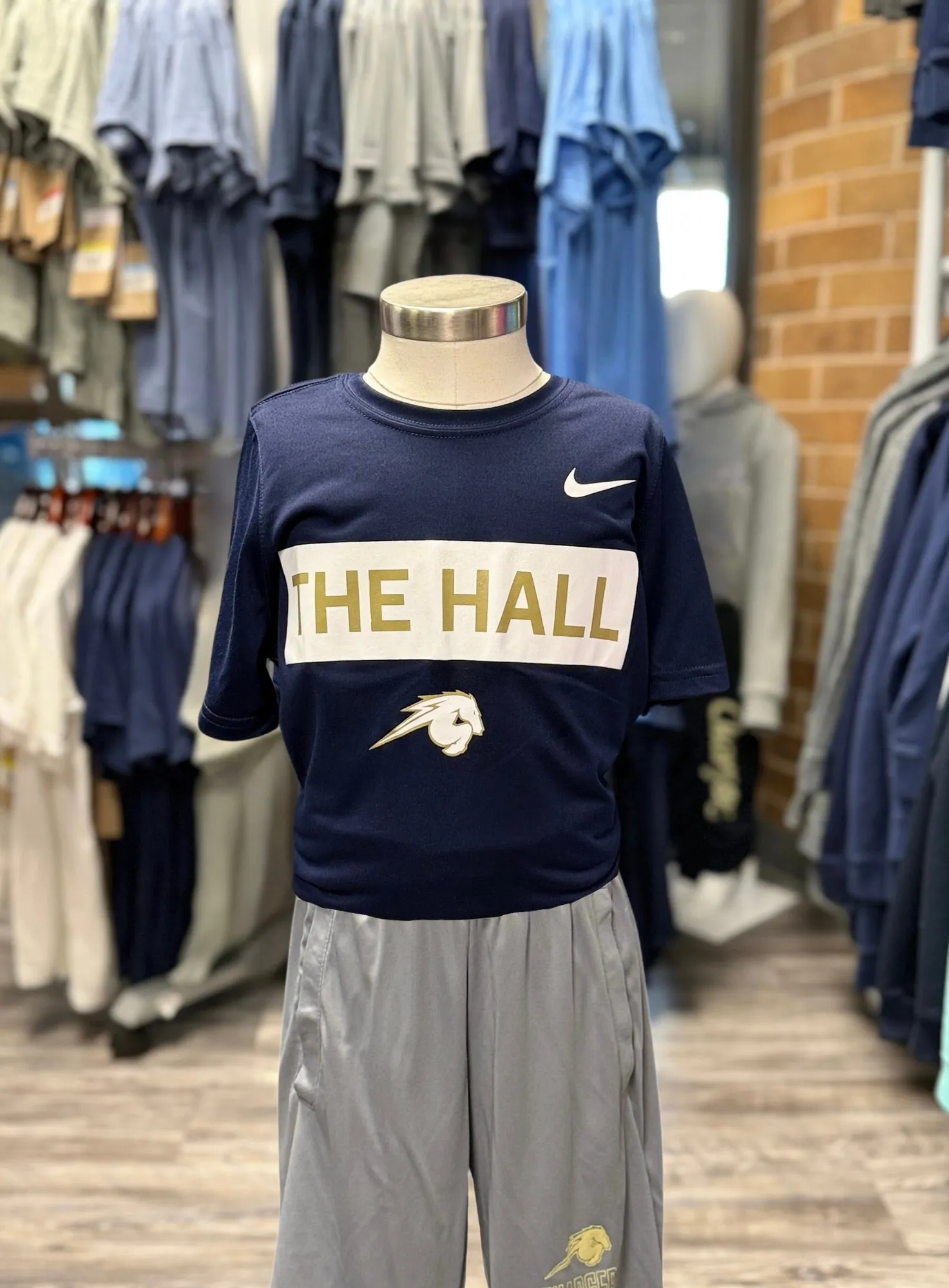 Youth Nike Legend T-Shirt, navy, block THE HALL Trendy Fashion