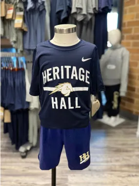 Comfortable Touch Youth Nike Legend T-Shirt, navy, HERITAGE over HALL