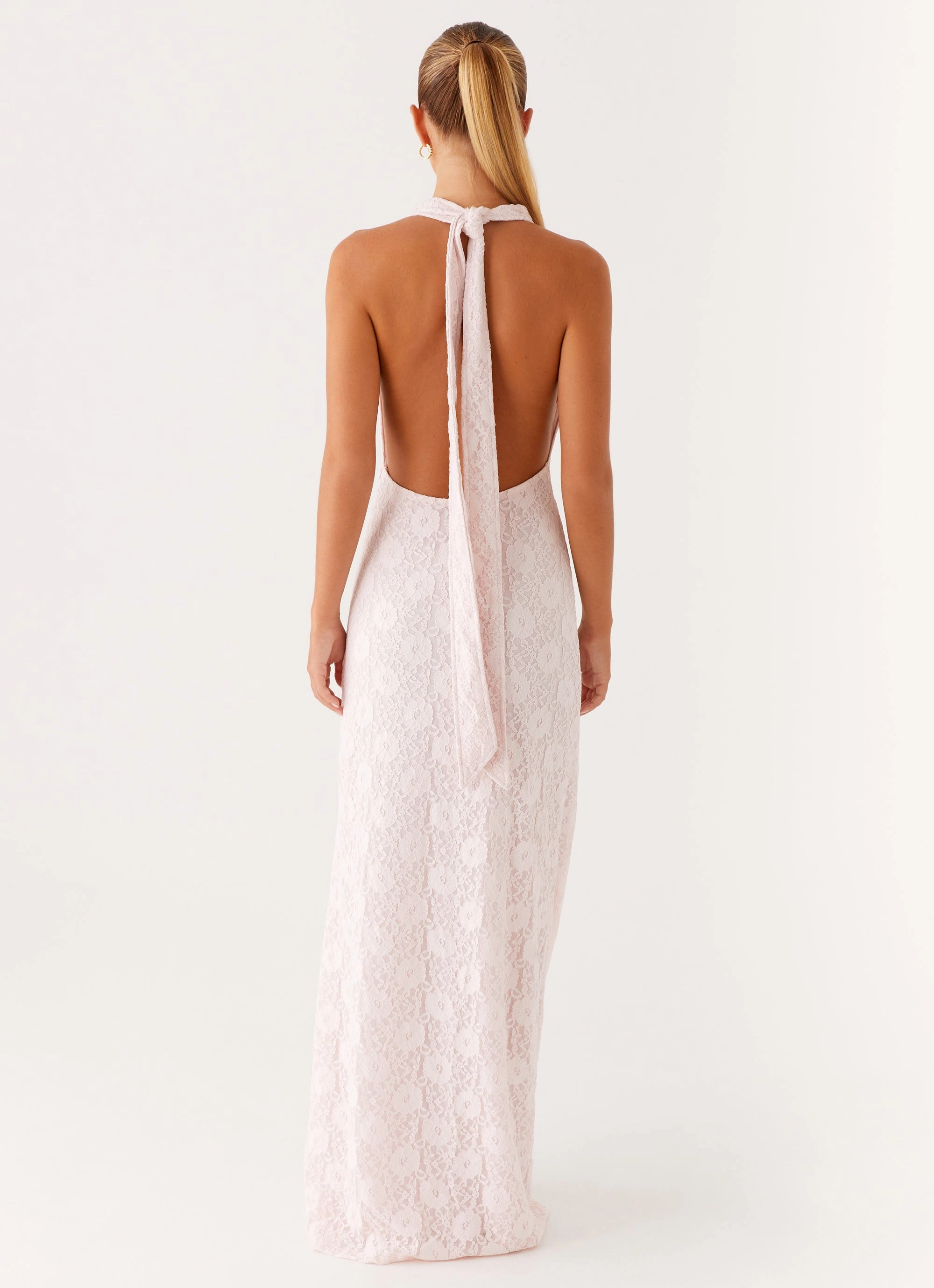 Carly Maxi Dress - Pink Easy Layers monochrome