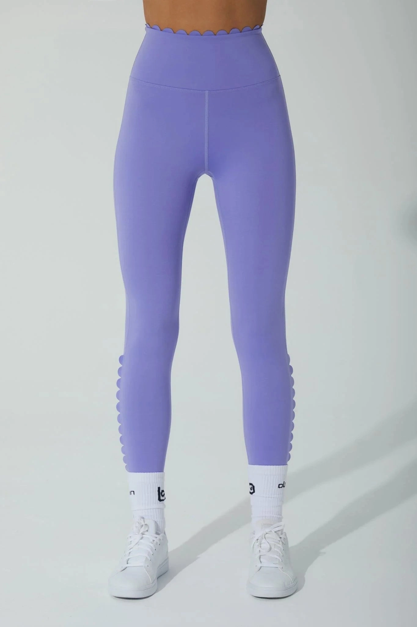 Minerva Leggings - Very Peri Breathable Mesh Panels
