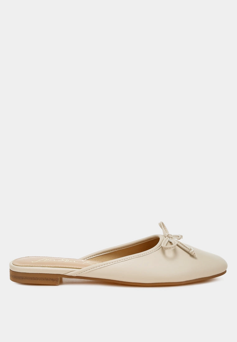 Athletic Footwear Eras Bow Slip-On Flat Mules